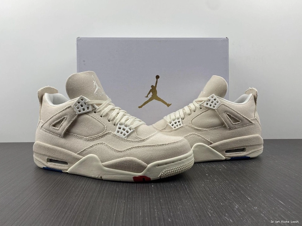 - Canvas Retro (W) 4 DQ4909-100 Jordan Blank 0413